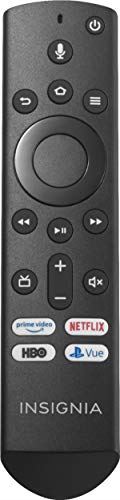 Insignia - Replacement Voice Remote with Alexa for Insignia and Toshiba Fire TV