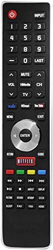 Replacement Remote for All Hisense/Sharp LCD LED 4K Smart TV. EN-33926A, EN-3392